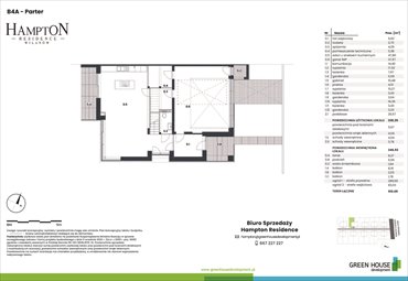 rzut mieszkanie na sprzedaż 228m2 mieszkanie Warszawa, Wilanów, Hlonda 11