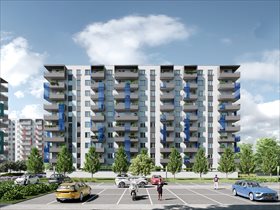 Nowe mieszkanie trzypokojowe ul. Powstańców/os. Piastów bud D Kraków, Mistrzejowice, os. Piastów 76 52m2 Foto 5