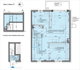 rzut mieszkanie na sprzedaż 62m2 mieszkanie Łódź, ul. Pabianicka