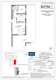 rzut mieszkanie na sprzedaż 63m2 mieszkanie Warszawa, Mokotów, Antoniewska 3B