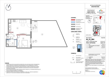 rzut mieszkanie na sprzedaż 41m2 mieszkanie Warszawa, Ursus, Silnikowa 25