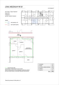 rzut mieszkanie na sprzedaż 49m2 mieszkanie Kraków, Krowodrza, Papierni Prądnickich 48
