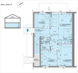 rzut mieszkanie na sprzedaż 60m2 mieszkanie Radzymin, Witosa
