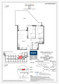 rzut mieszkanie na sprzedaż 56m2 mieszkanie Warszawa, Bemowo, Szeligowska