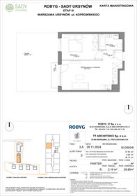 rzut mieszkanie na sprzedaż 38m2 mieszkanie Warszawa, Koprowskiego