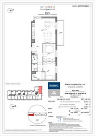 rzut mieszkanie na sprzedaż 67m2 mieszkanie Warszawa, Bemowo, Szeligowska