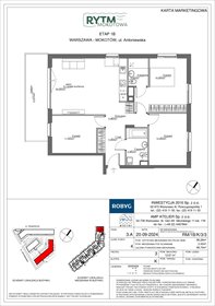 Nowe mieszkanie czteropokojowe Rytm Mokotowa Warszawa, Mokotów, Antoniewska 86m2 Foto 1
