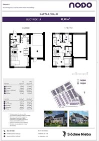 rzut mieszkanie na sprzedaż 92m2 mieszkanie Gdańsk, Jasień, Lubowidzka