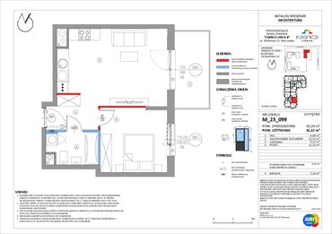 rzut mieszkanie na sprzedaż 41m2 mieszkanie Warszawa, Ursus, Silnikowa 25