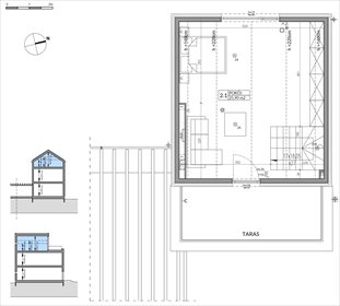 rzut dom na sprzedaż 152m2 dom Jazgarzewszczyzna, Krzywa