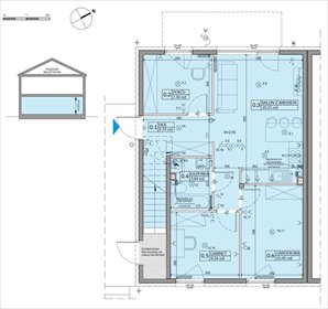 rzut mieszkanie na sprzedaż 60m2 mieszkanie Radzymin, Witosa