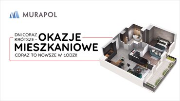 Nowe mieszkanie trzypokojowe Murapol Argentum Łódź, Srebrzyńska 51m2 Foto 1