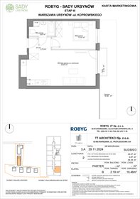 rzut mieszkanie na sprzedaż 44m2 mieszkanie Warszawa, Koprowskiego