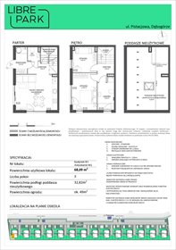 rzut mieszkanie na sprzedaż 68m2 mieszkanie Dębogórze, Pistacjowa 5