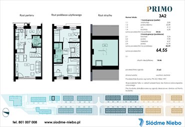 rzut dom na sprzedaż 65m2 dom Pruszcz Gdański, Rokitnica, Droga Słowackiego