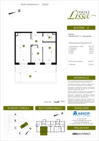 rzut mieszkanie na sprzedaż 50m2 mieszkanie Wrocław, ul. Pawła Eluarda 61-79