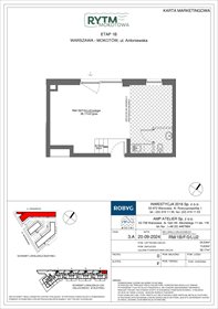 rzut lokal użytkowy na sprzedaż 38m2 lokal użytkowy Warszawa, Mokotów, Antoniewska 3B