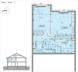 rzut dom na sprzedaż 71m2 dom Warszawa, Białołęka, Inna 4