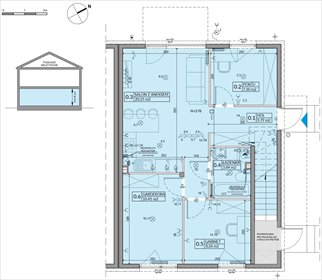 rzut mieszkanie na sprzedaż 60m2 mieszkanie Radzymin, Witosa