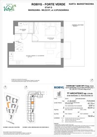 rzut mieszkanie na sprzedaż 42m2 mieszkanie Warszawa, Włochy, Łopuszańska 28