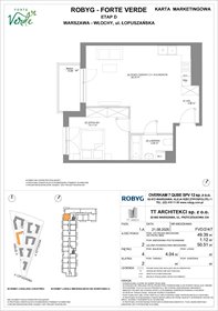 rzut mieszkanie na sprzedaż 49m2 mieszkanie Warszawa, Włochy, Łopuszańska 28