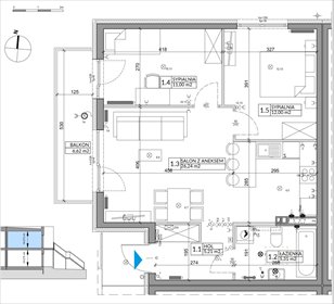 rzut dom na sprzedaż 62m2 dom Janczewice, Jedności