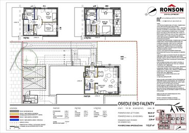 rzut mieszkanie na sprzedaż 99m2 mieszkanie Falenty Nowe, droga Hrabska 11