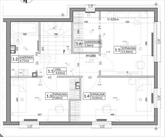 rzut dom na sprzedaż 100m2 dom Warszawa, Wilanów, ul. Gratyny 13