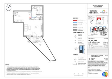 rzut mieszkanie na sprzedaż 37m2 mieszkanie Warszawa, Ursus, Silnikowa 25