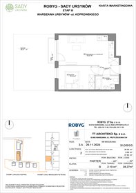 rzut mieszkanie na sprzedaż 37m2 mieszkanie Warszawa, Koprowskiego