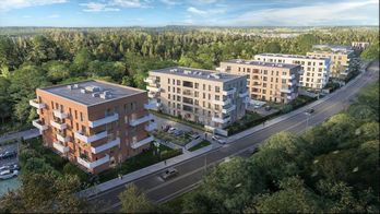 Prywatny las na terenie inwestycji o powierzchni blisko 2500 m2!